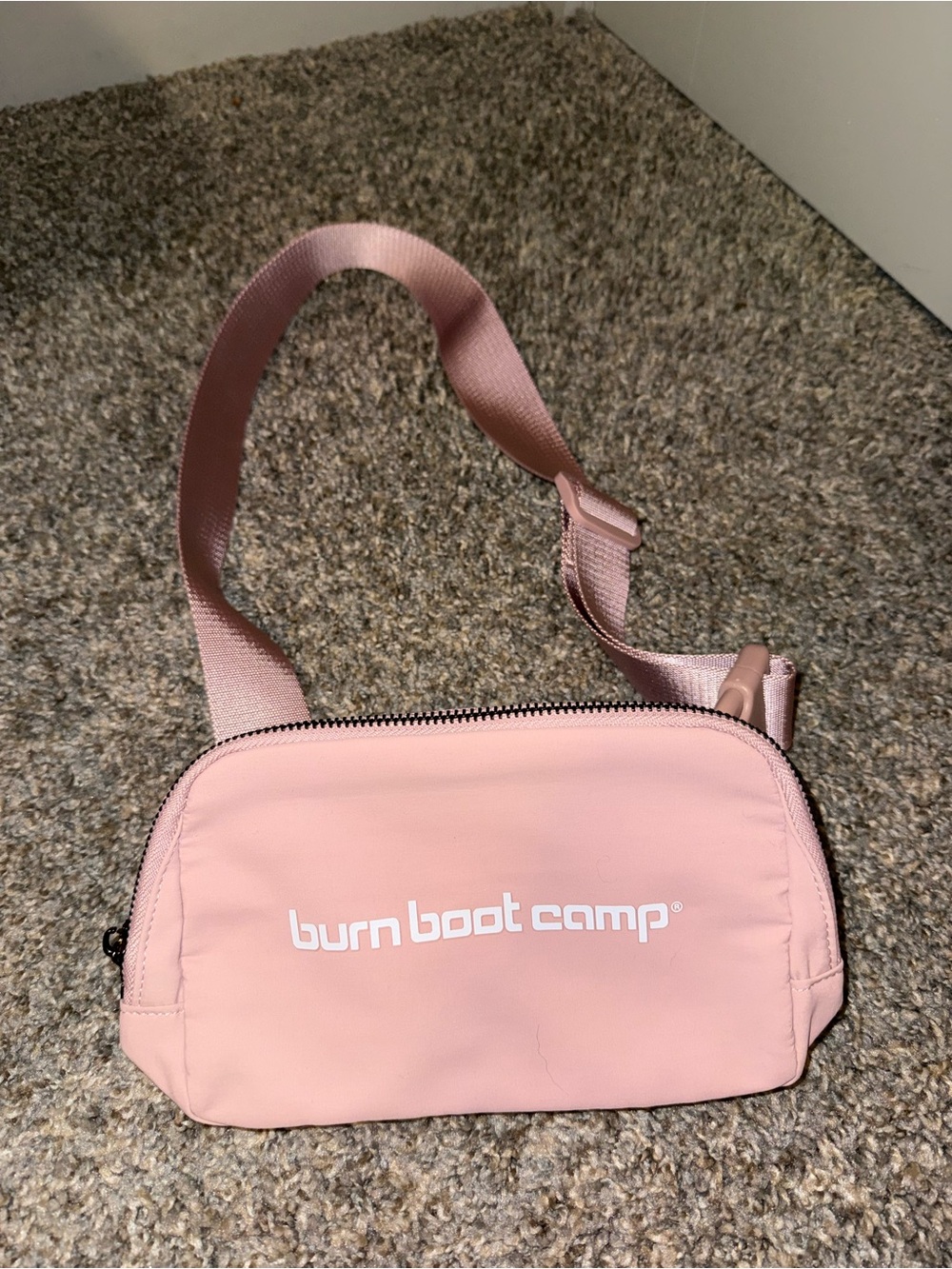 Pink Burn Boot Camp Crossbody Bag